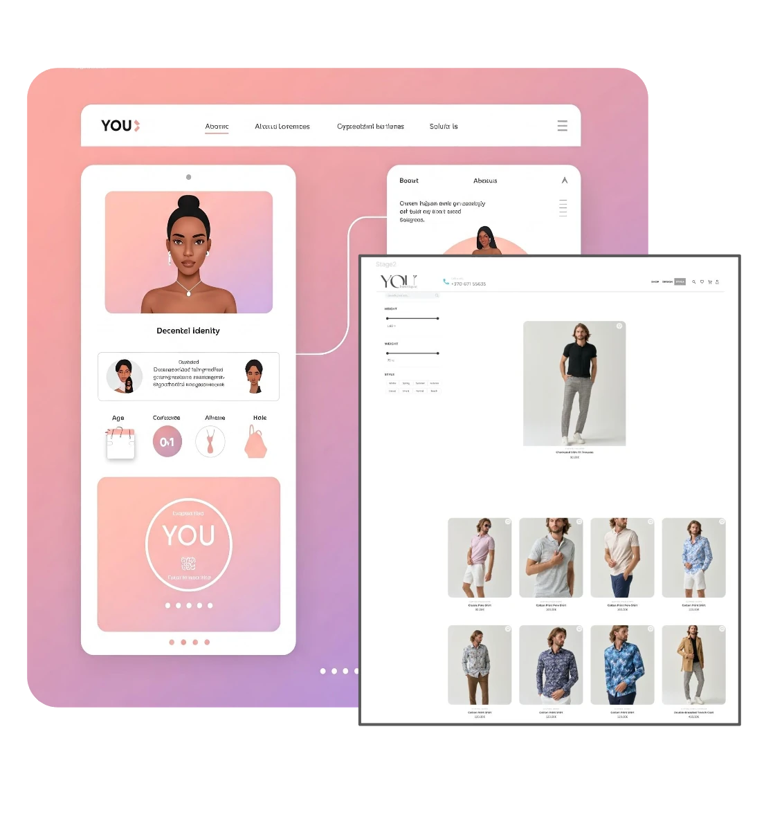 YOU: Blockchain-Powered Digital Twin for Fashion Identity | YOU: Blockchain-basierter Digitaler Zwilling für Mode-Identität